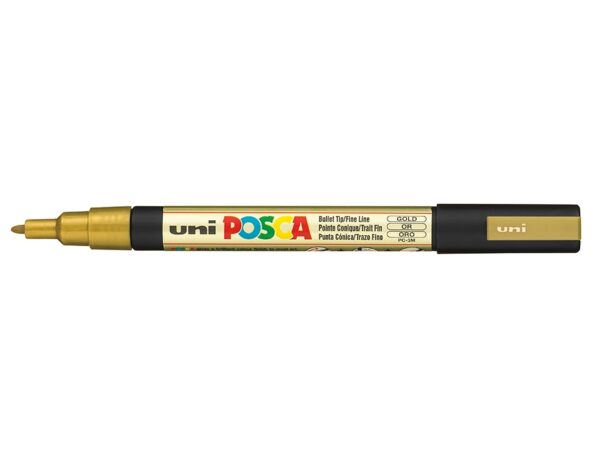 Uni POSCA PC-3M  Fine 0,9-1,3mm  25 Gold