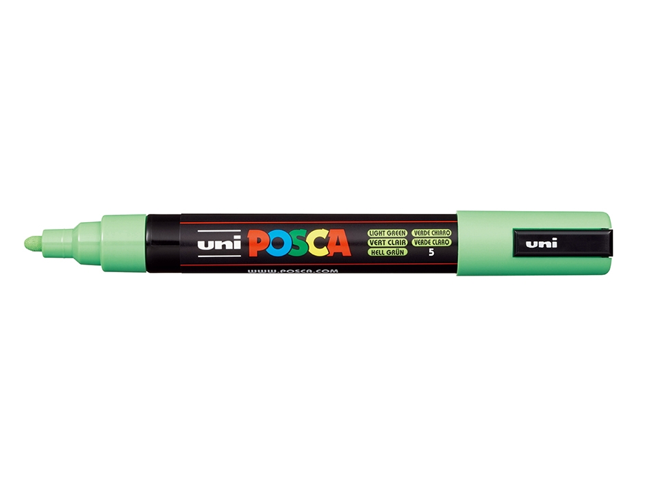 Uni POSCA PC-5M  Medium 1,8-2,5mm  5 Light Green - Bilde 1