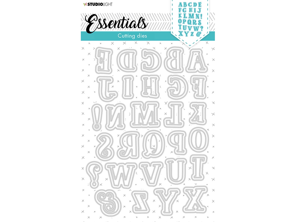 Studio Light Essentials Die – Alfabet chunky 78 - Bilde 1