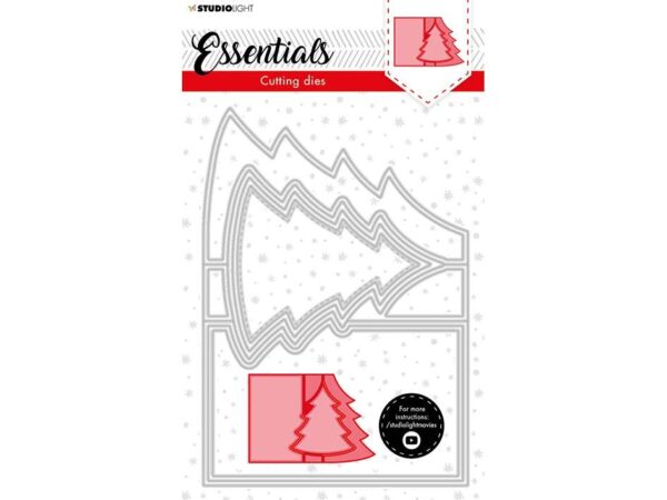 Studio Light Essentials Die – Christmas Card shape tree 70