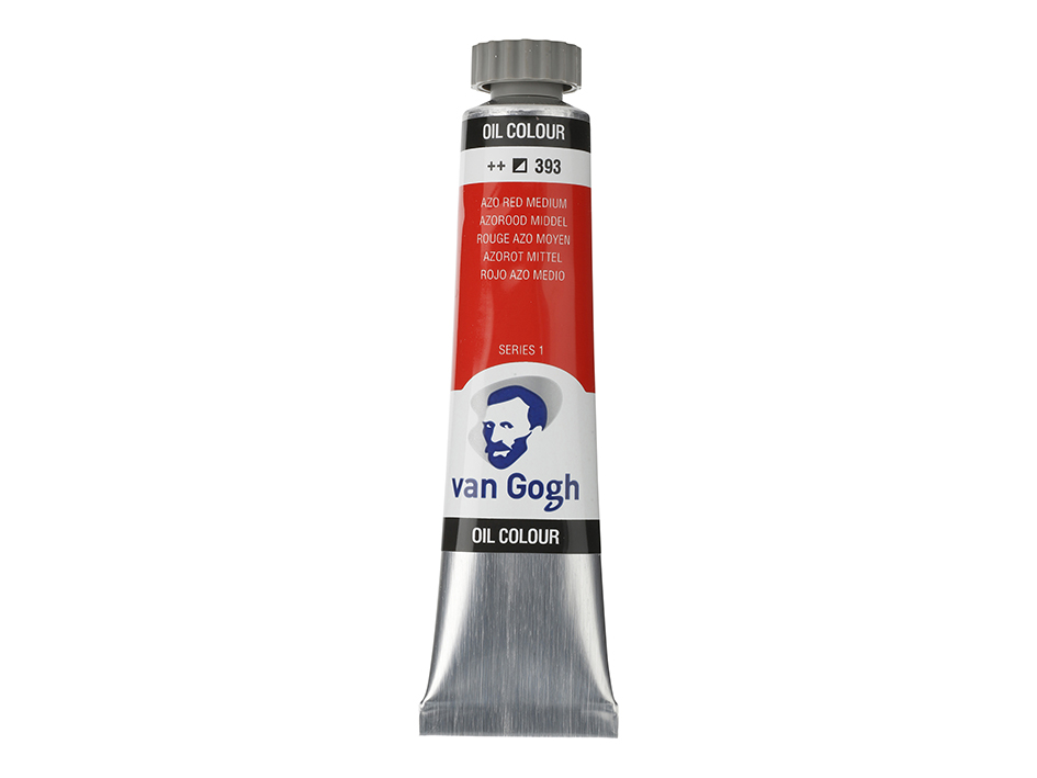 Van Gogh Olje 20ml - 393 Azo red - Bilde 1