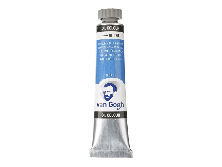 Van Gogh Olje 20ml - 535 Cerulean blue (phthalo) - Bilde 1