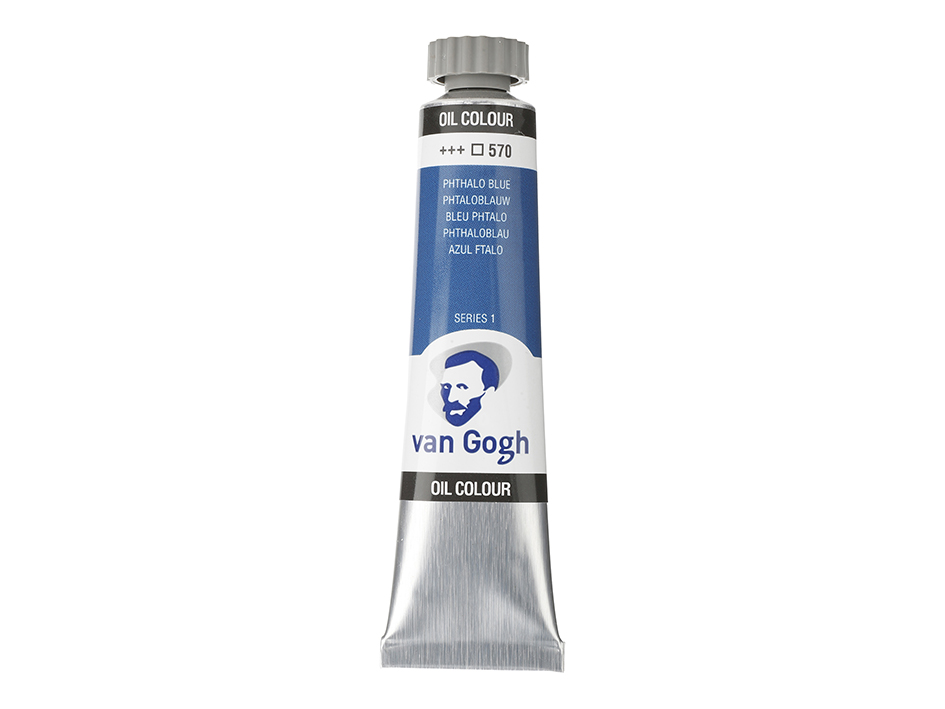 Van Gogh Olje 20ml - 570 Phthalo blue - Bilde 1