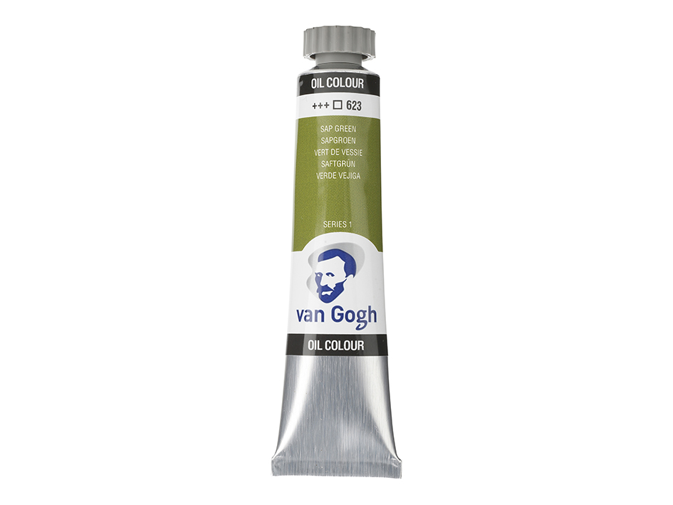 Van Gogh Olje 20ml - 623 Sap green - Bilde 1