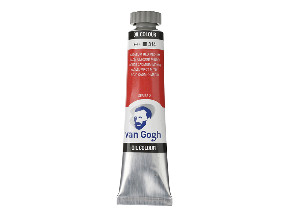 Van Gogh Olje 20ml - 314 Cadmium red medium - Bilde 1
