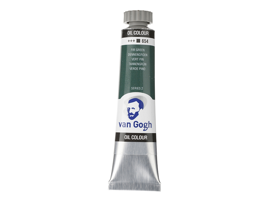 Van Gogh Olje 20ml - 654 Fir green - Bilde 1