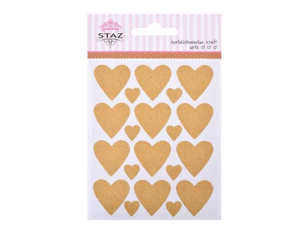 Staz Klistremerker – Hjerte Kraft