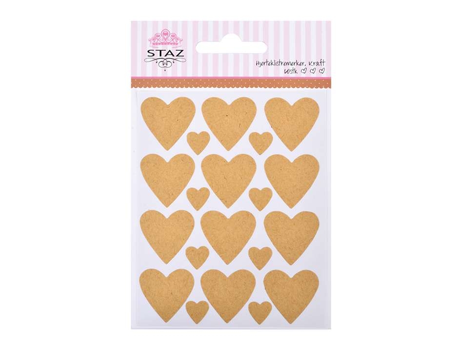 Staz Klistremerker – Hjerte Kraft - Bilde 1