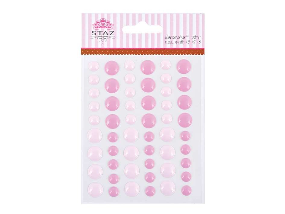 Staz Glanzmerker Dotter Rosa - Bilde 1