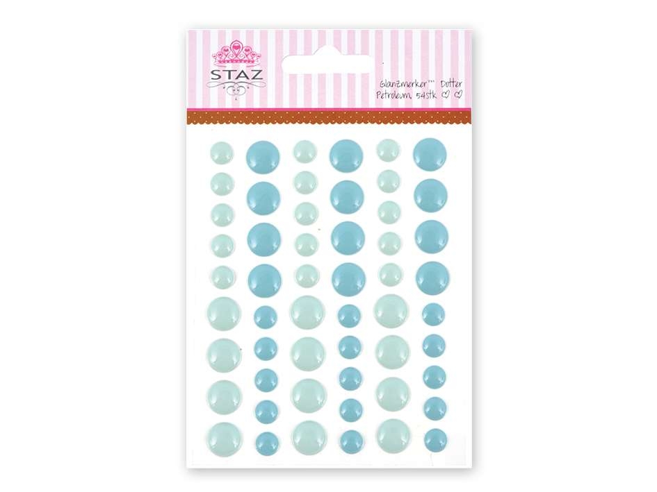 Staz Glanzmerker Dotter Hvit - Bilde 1