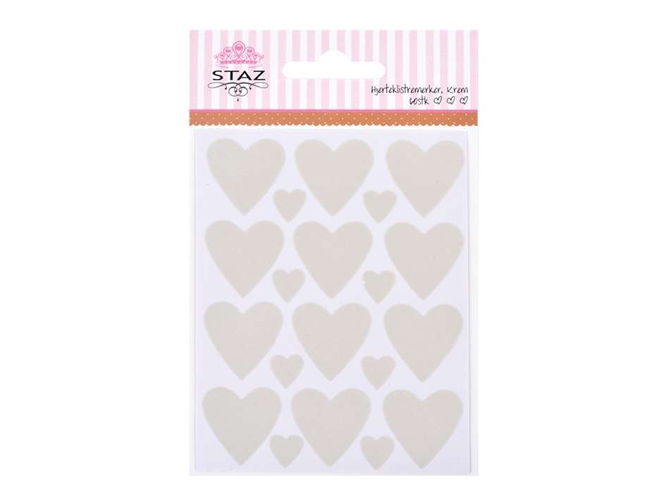 Staz Klistremerker – Krem - Bilde 1