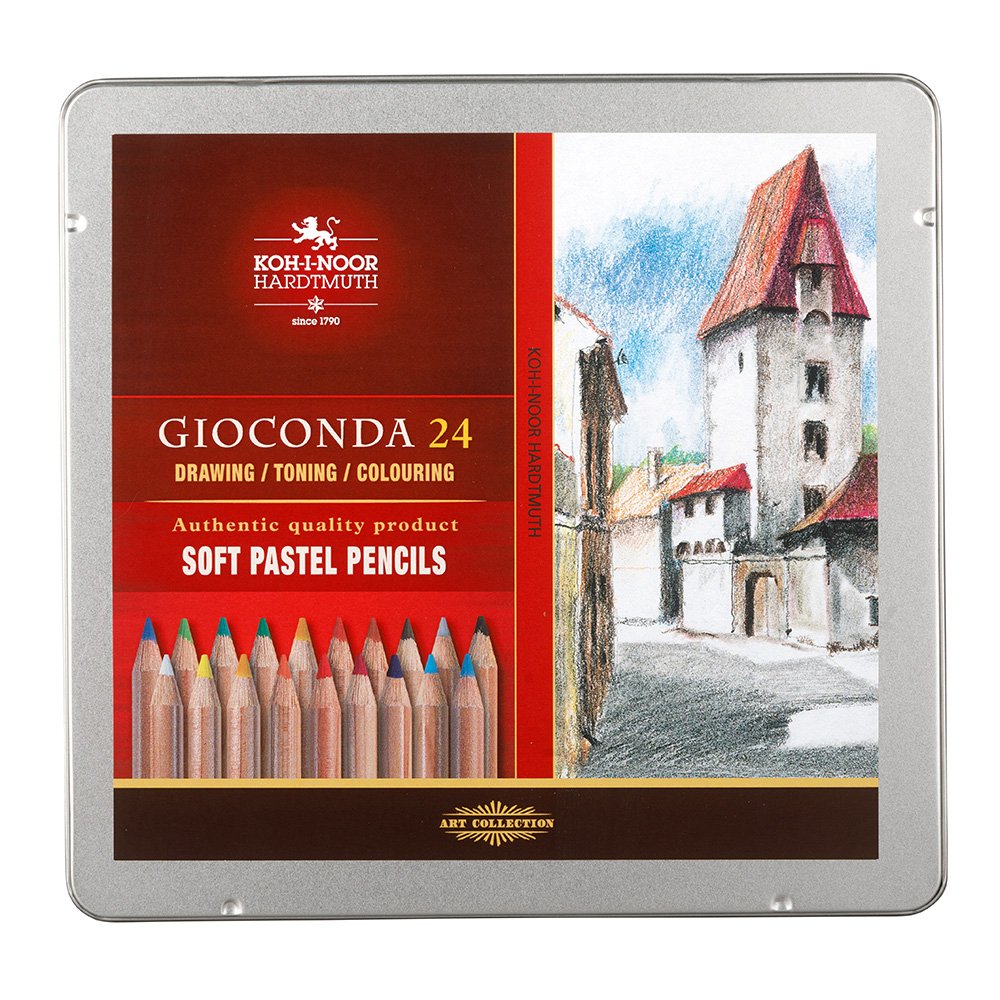 Koh-i-Noor Gioconda Soft Pastellblyant 8828 24 ass - Bilde 1