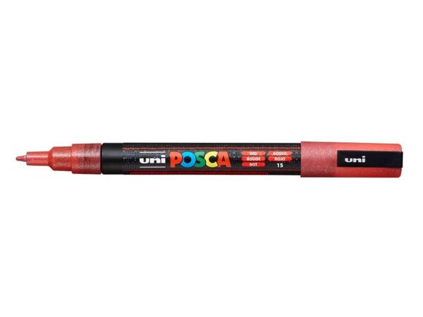 Uni POSCA PC-3M  Fine 0,9-1,3mm  15 Sparkling Red