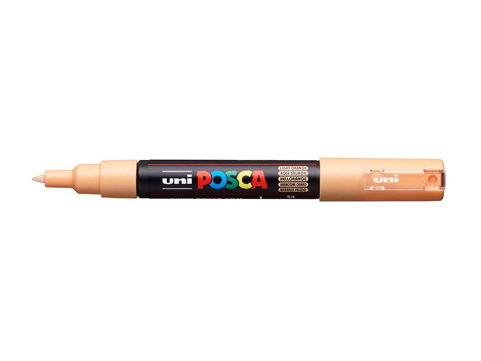 Uni POSCA PC-1M  Extra-Fine 0,7-1mm  54 Light Orange - Bilde 1