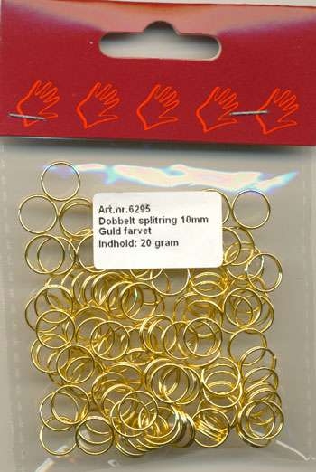 Splittring gull 10mm