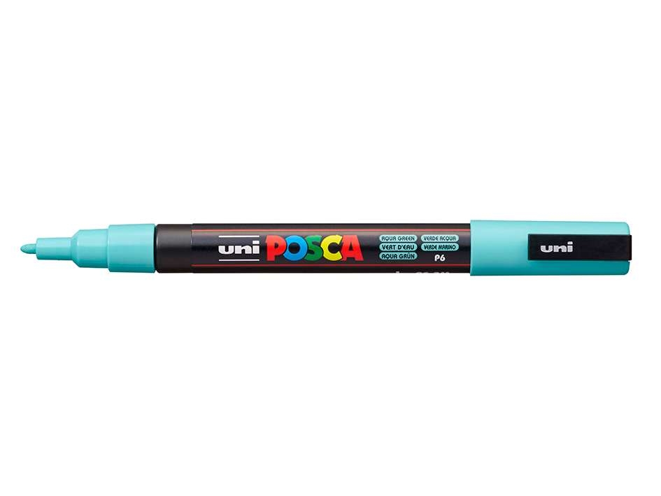 Uni POSCA PC-3M  Fine 0,9-1,3mm  P6 Aqua Green - Bilde 1