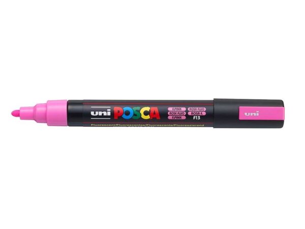 Uni POSCA PC-5M  Medium 1,8-2,5mm  F13 Fluorescent Pink
