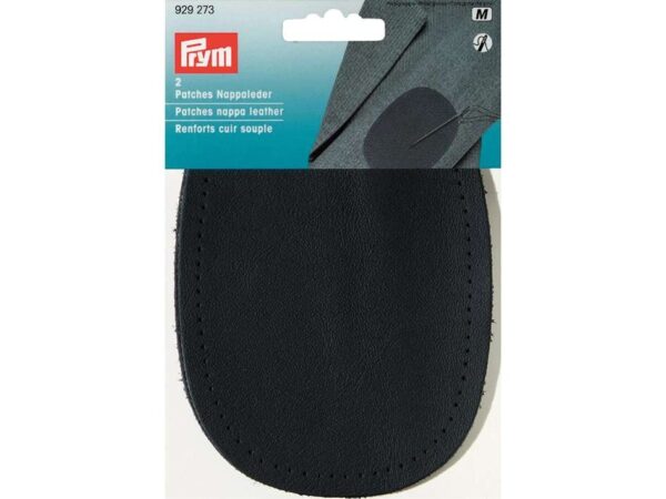 Prym Lær lapper -  Mørkblå