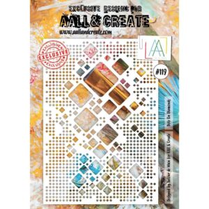 Aall & Create Stensil -119