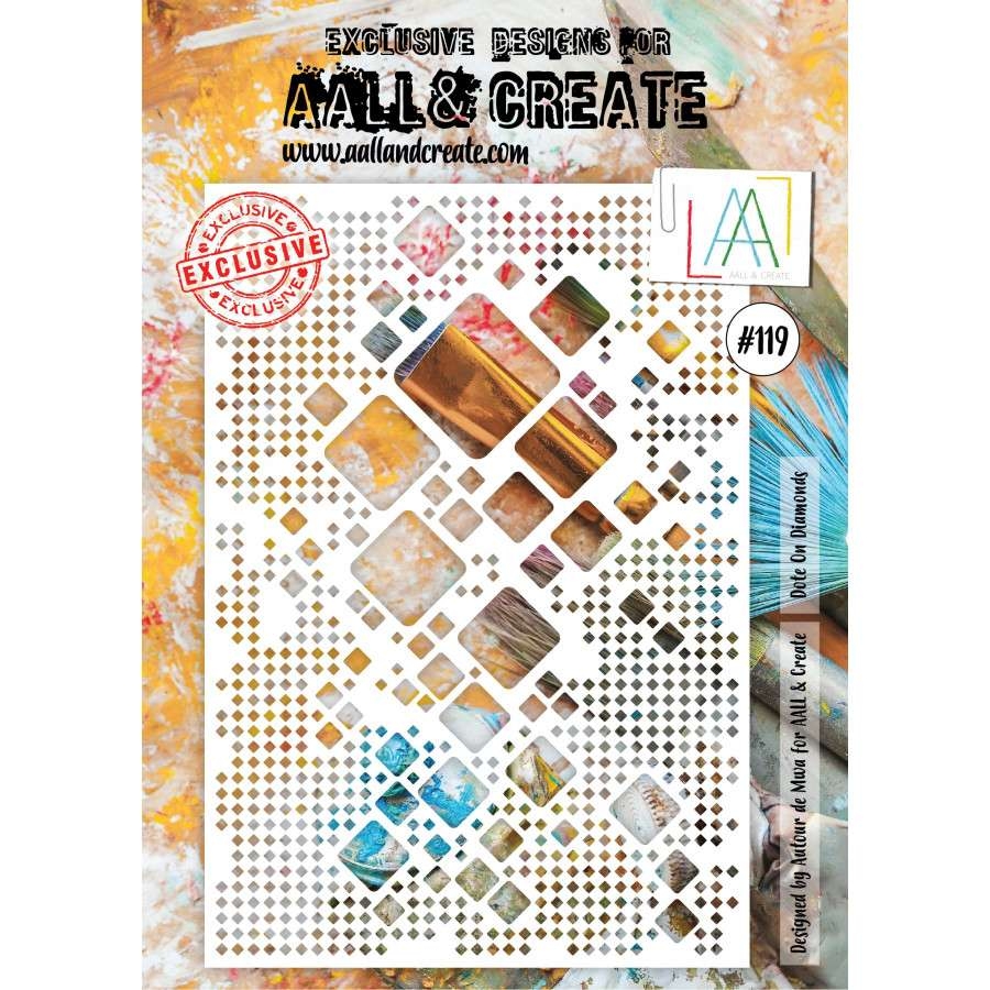 Aall & Create Stensil -119 - Bilde 1