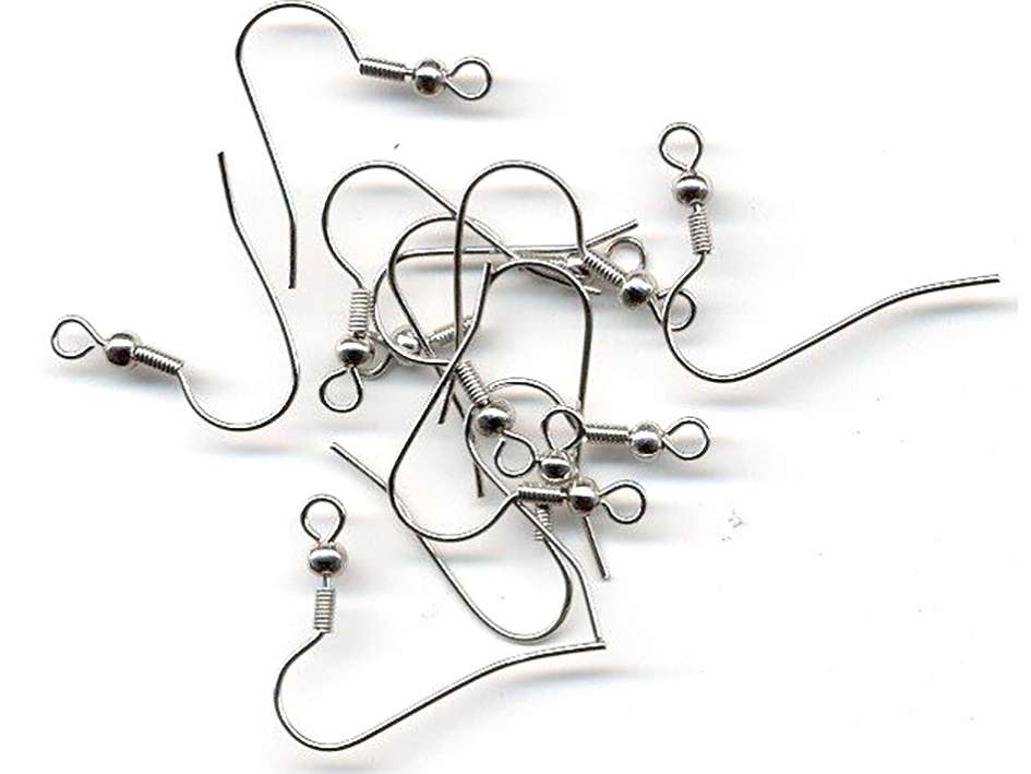 Ørekrok fiskekroker 6 par – Sølvfarget - Bilde 1