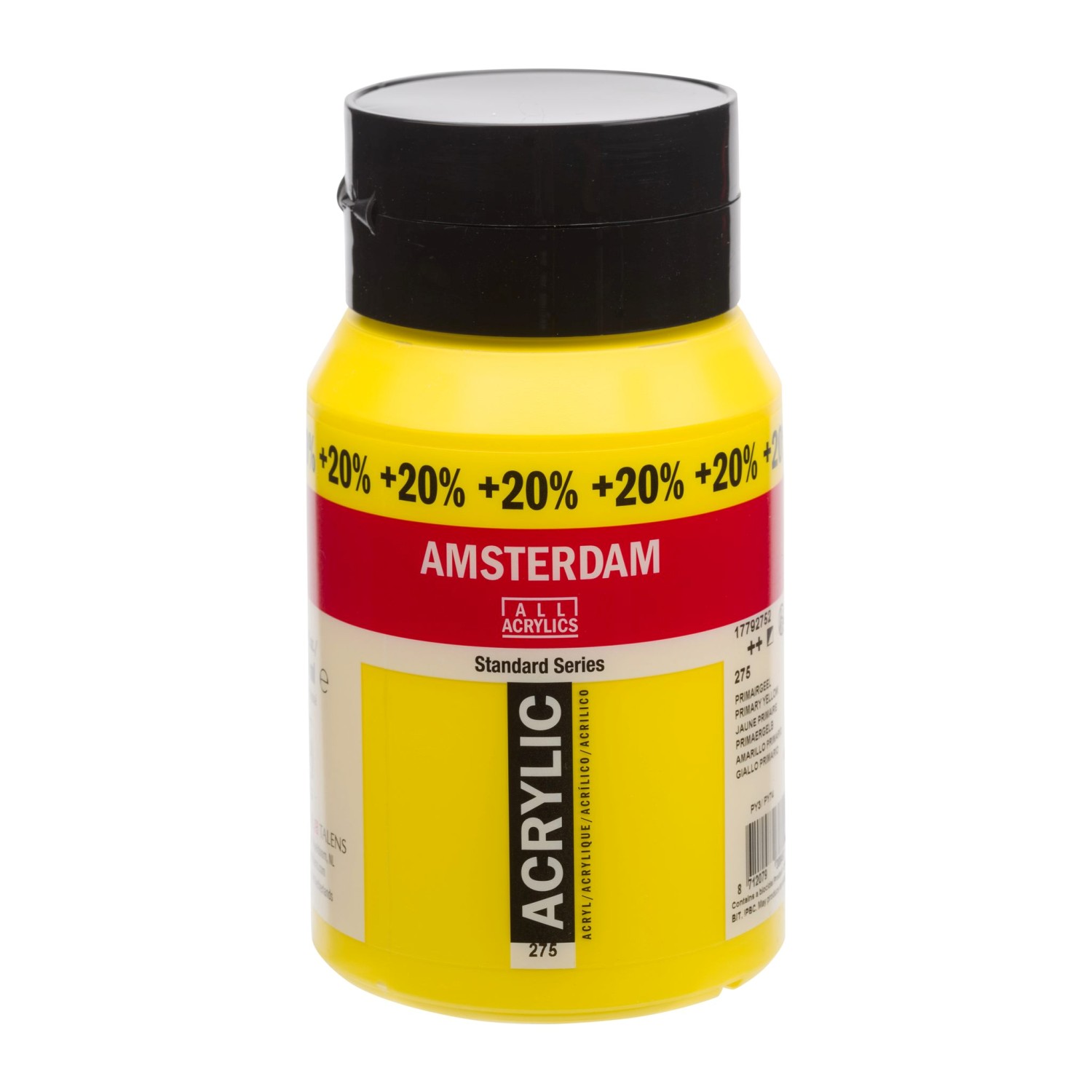 Amsterdam Standard 500ml + 20% 275 Primary Yellow - Bilde 1