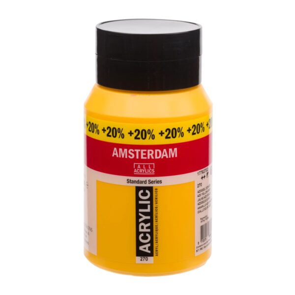 4101.jpg Amsterdam Standard 500ml + 20% 270 Azo Yellow deep