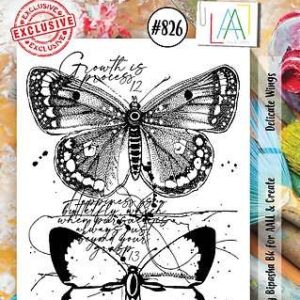 AALL and Create Stempelsett  - Delicate Wings-826