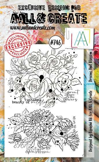 AALL and Create Stempelsett  - Dreams That Blossom-746