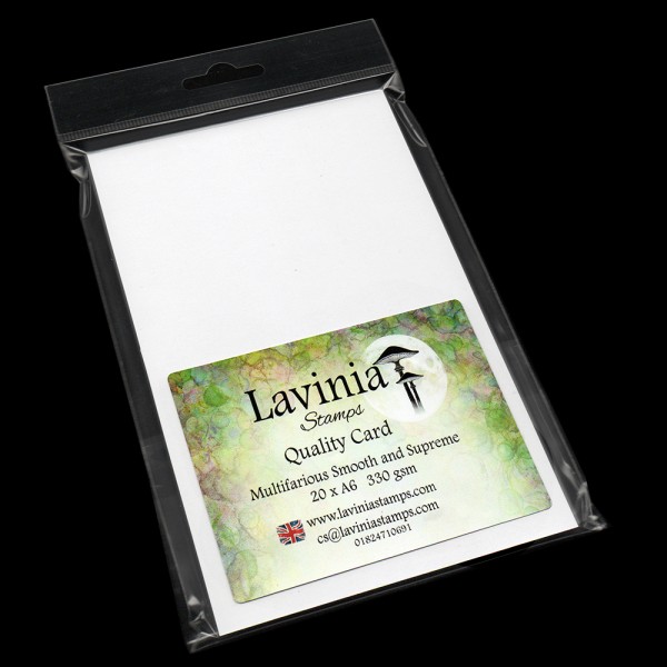 Lavinia Multifarious Card - A6″ White