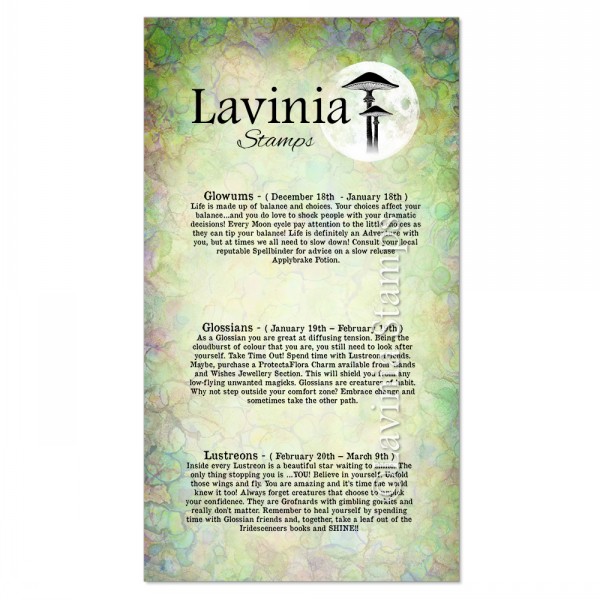 Lavinina Crystal Signs Stamp LAV829