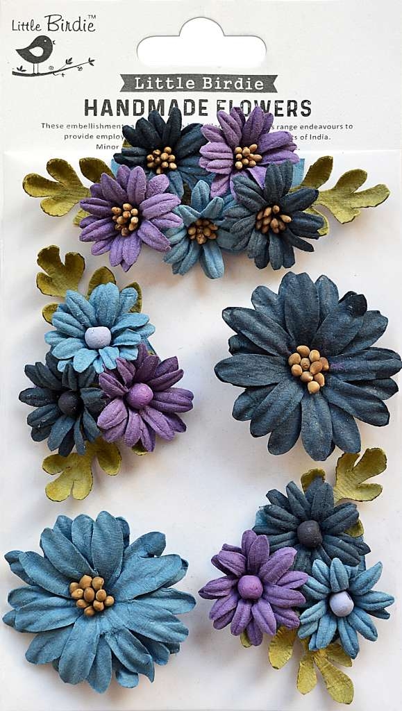 Little Birdie Fairy Garden Purple Passion 5pc