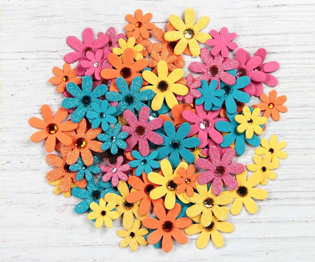 Little Birdie Sparkle Florettes Vivid Palette 80Pc - Bilde 1