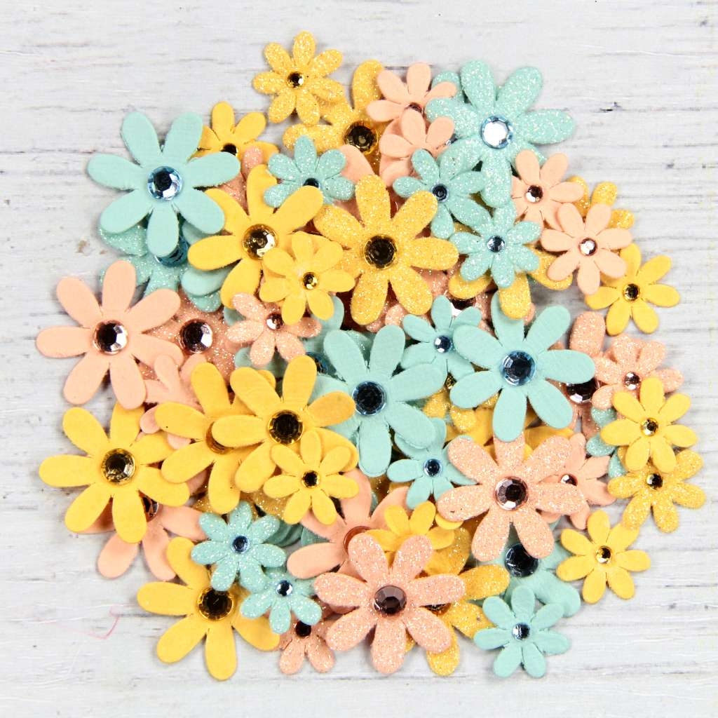 Little Birdie Sparkle Florettes Pastel Palette 80Pc - Bilde 1