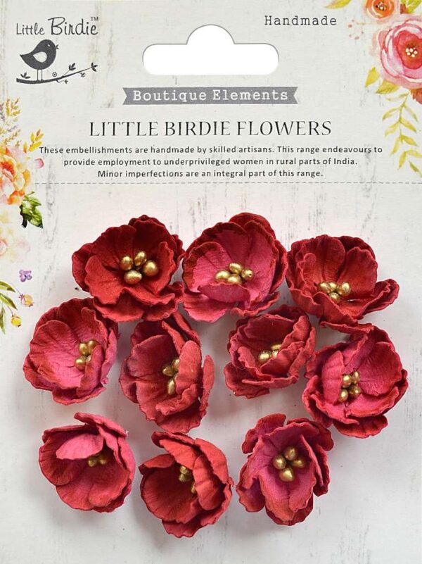 Little Birdie Embossed Daisies Candy Mix 10Pc