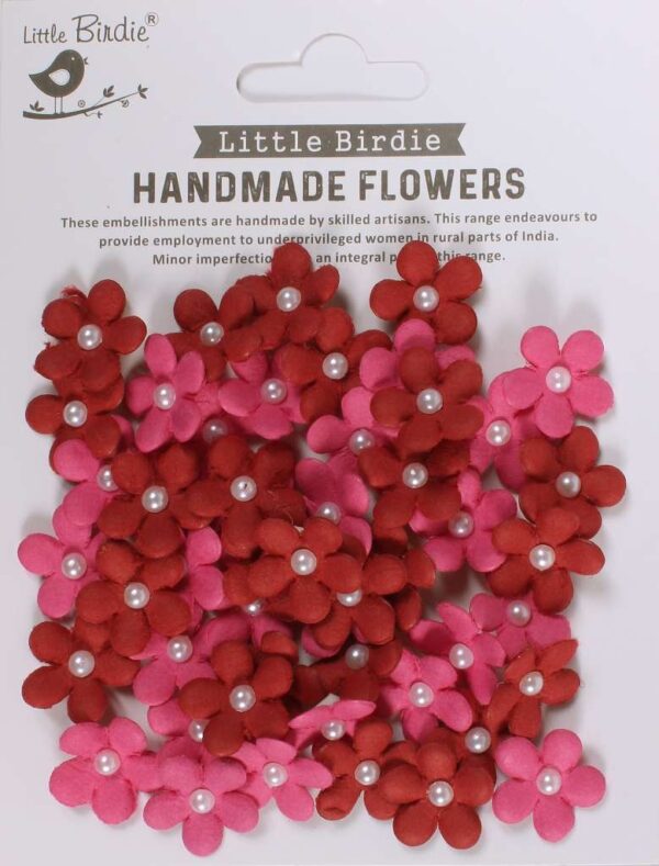 Little Birdie Janice Poppies And Roses 50 Stk