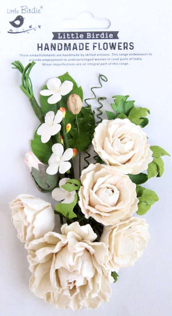 Little Birdie Berta Ivory Pearl 11 Stk