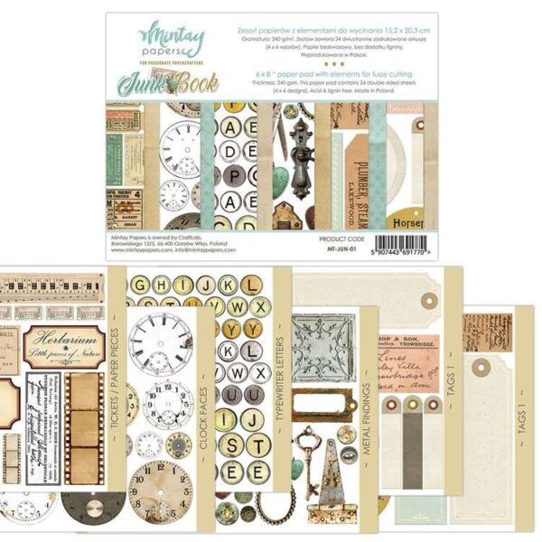 6177_image_ce7fb1145f4d508a.jpg Mintay Junk Book 01, 6x8