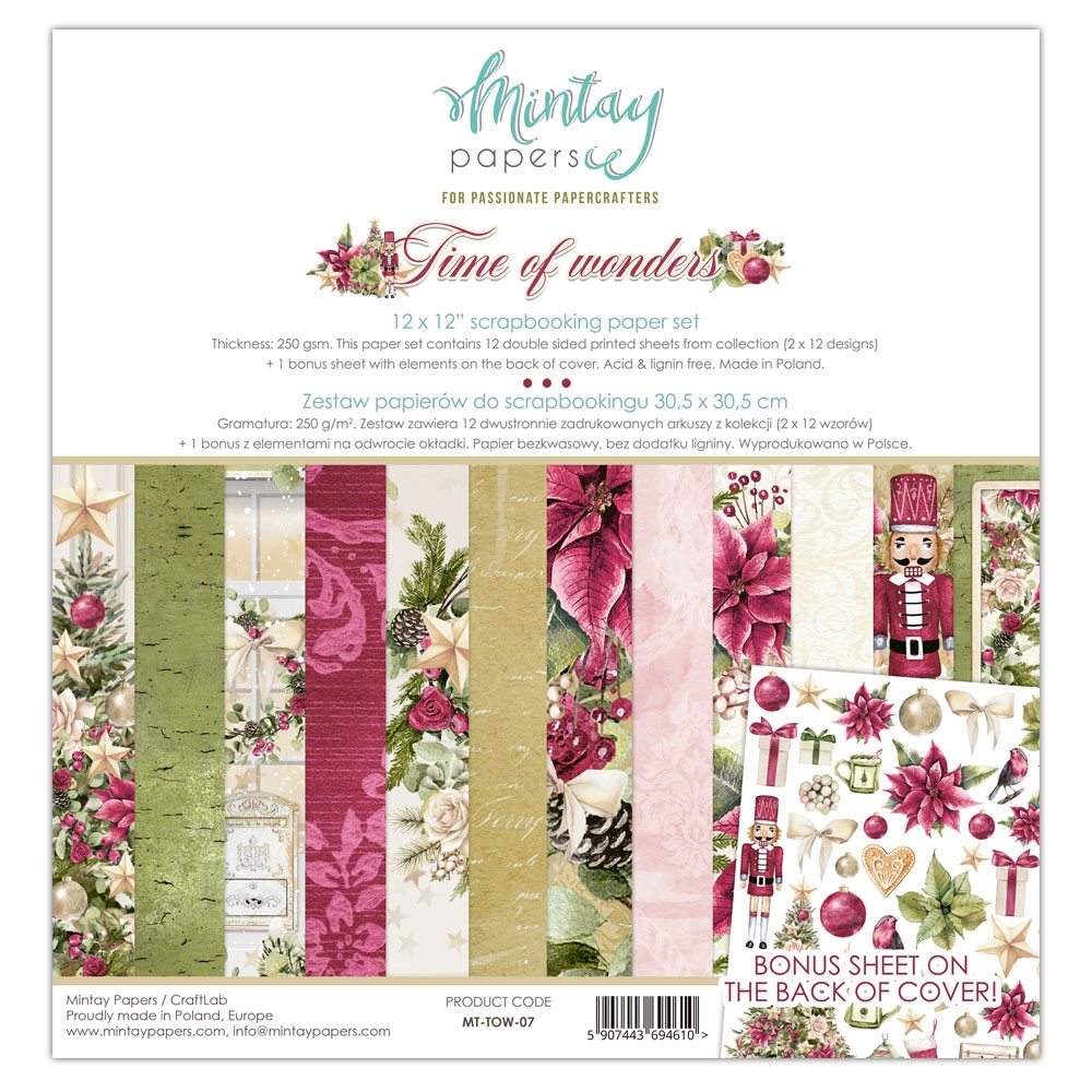 Mintay Time of Wonders 07 12x12 Blokk - Bilde 1