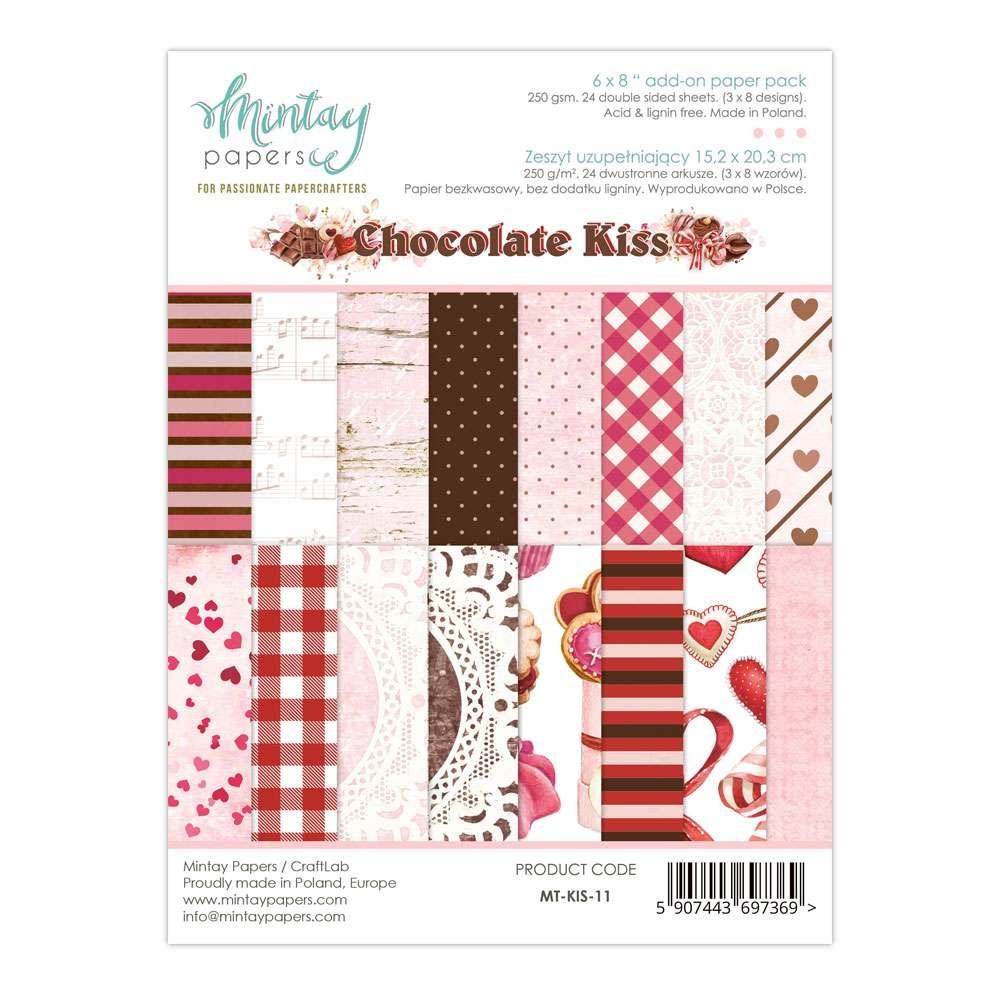 Mintay  Chocolate Kiss 11 6x8 Blokk - Bilde 1
