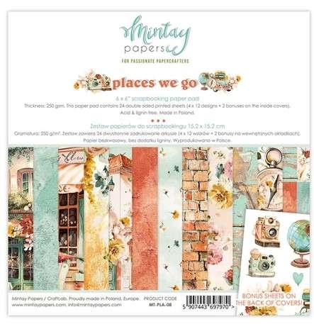 Mintay Places We Go 08 6x6 Blokk