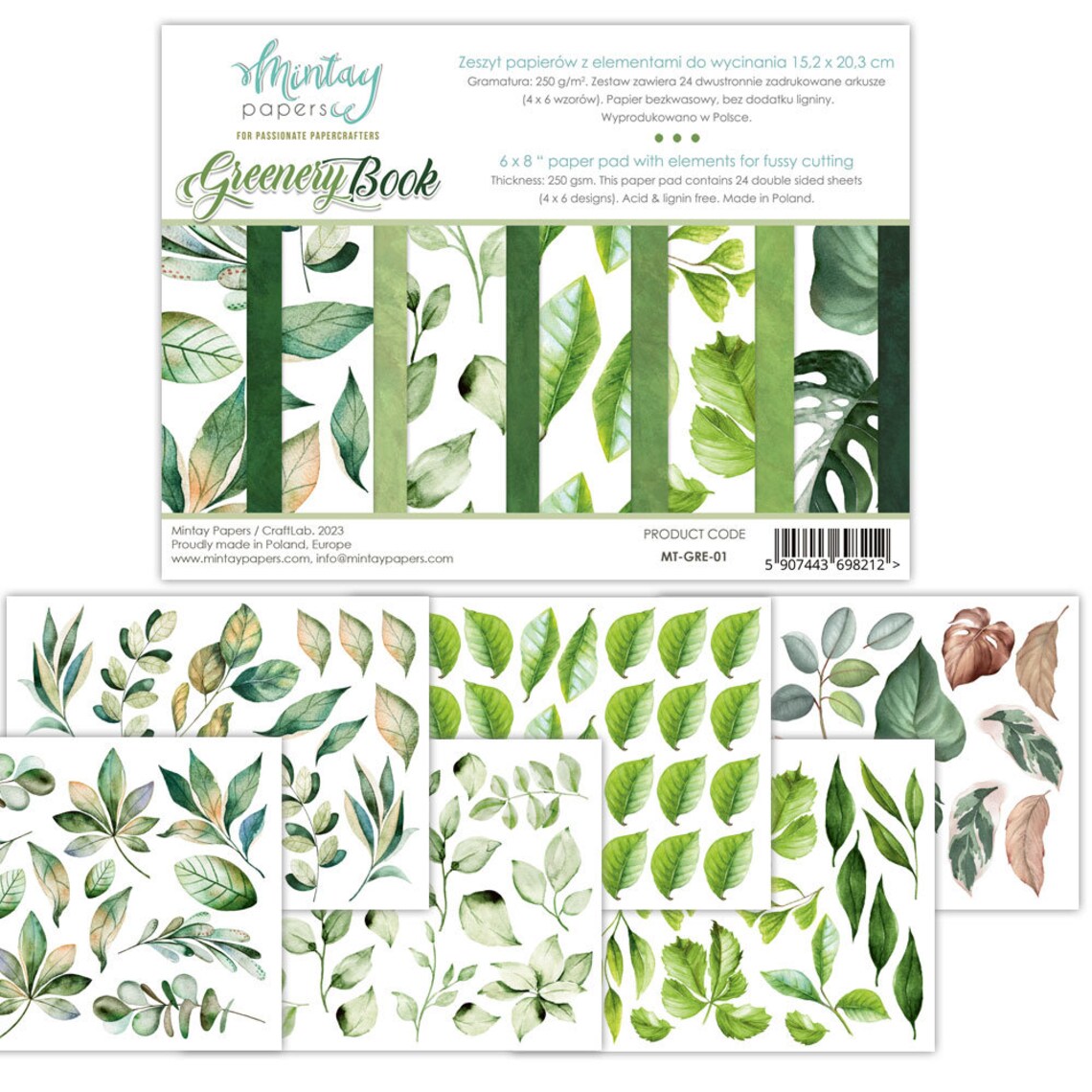 Mintay Greenery Book - Bilde 1