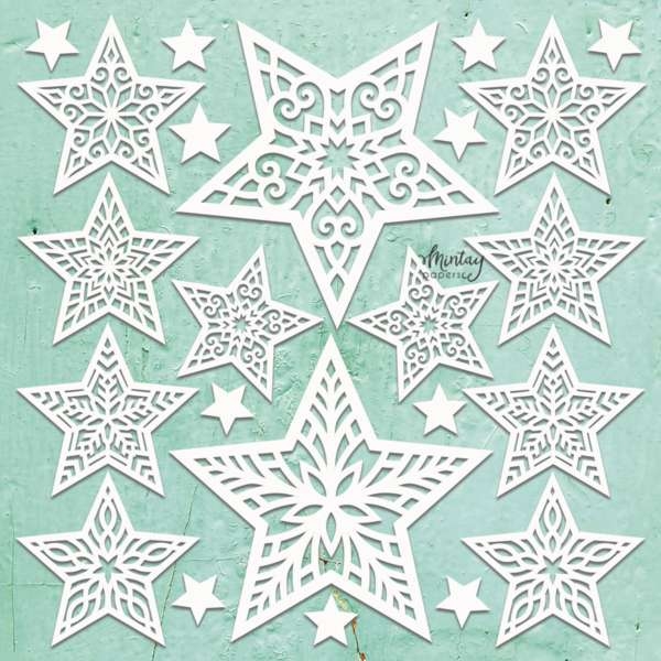 6728_image_0b6c1bf05891c230.jpg Mintay Chipboard - Decor- Xmas Star