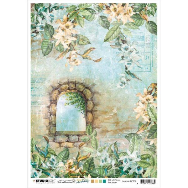 Studio Light rispapir  A4  Orchids