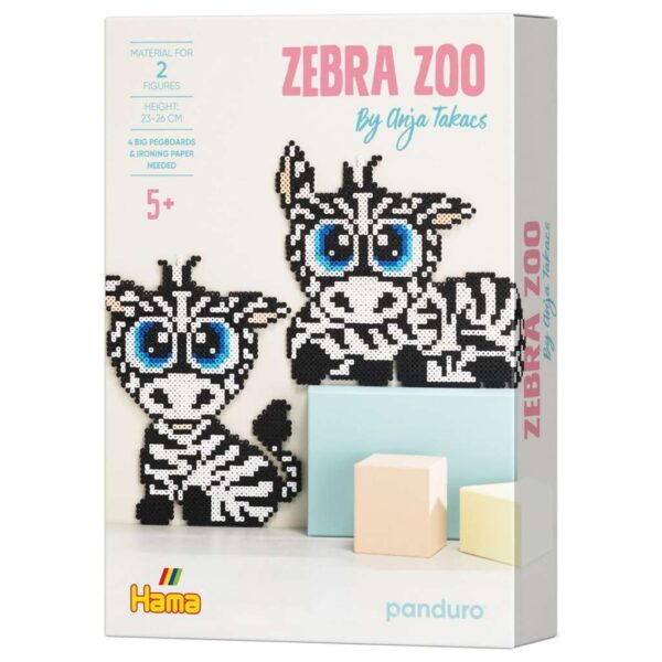 Hama-sett - Zebra Zoo By Anja Takacs