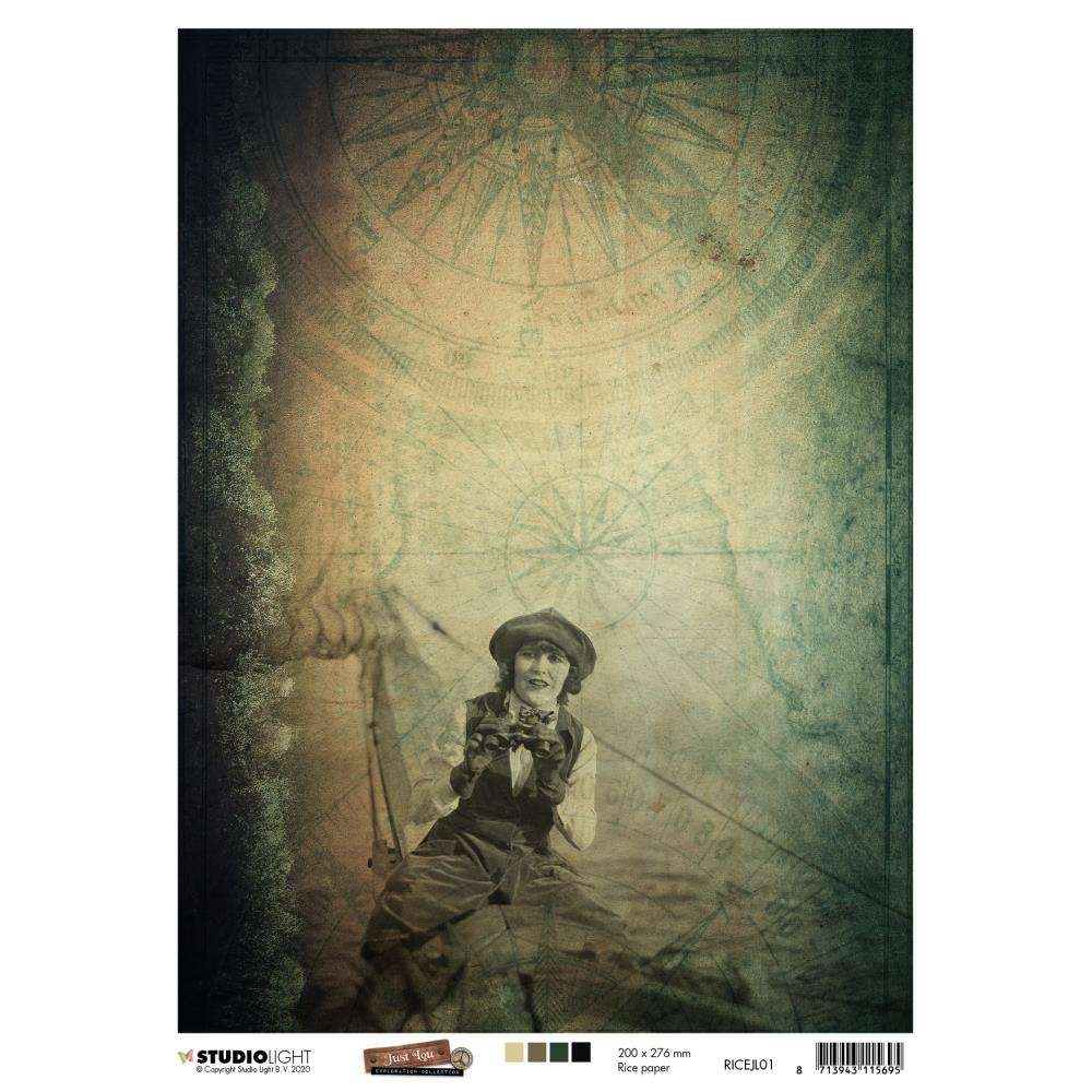 Studio Light rispapir  A4 NR. 01 - Bilde 1