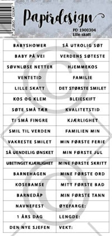 8554_image_1f3df2f793aa0451.jpg Papirdesign klistremerke Lille skatt