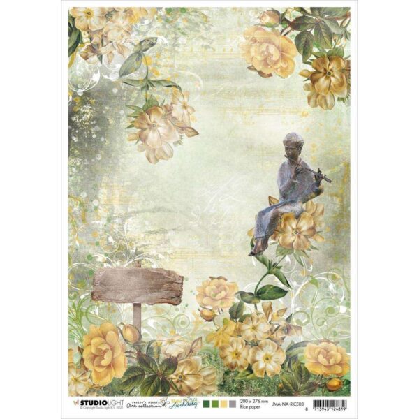 Studio Light rispapir  A4  Flute