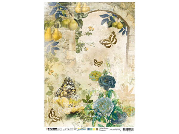 Studio Light rispapir  A4  Butterflies