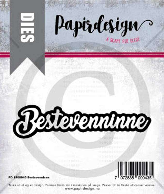 Papirdesign Dies - Bestevenninne - Bilde 1